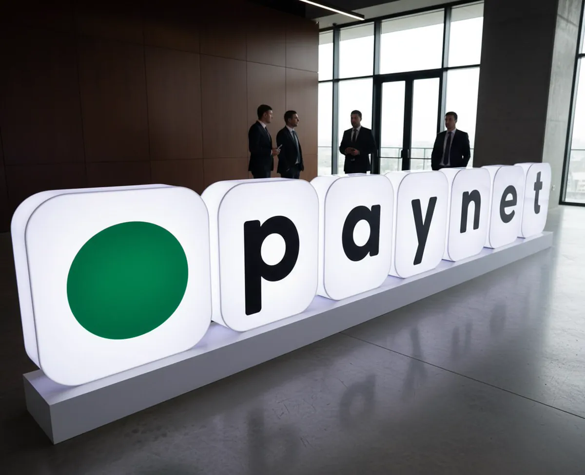 Световые буквы PAYNET