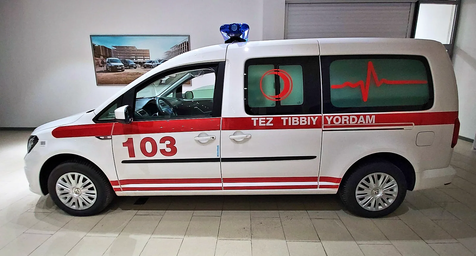 Брендирование партии автомобилей «103»